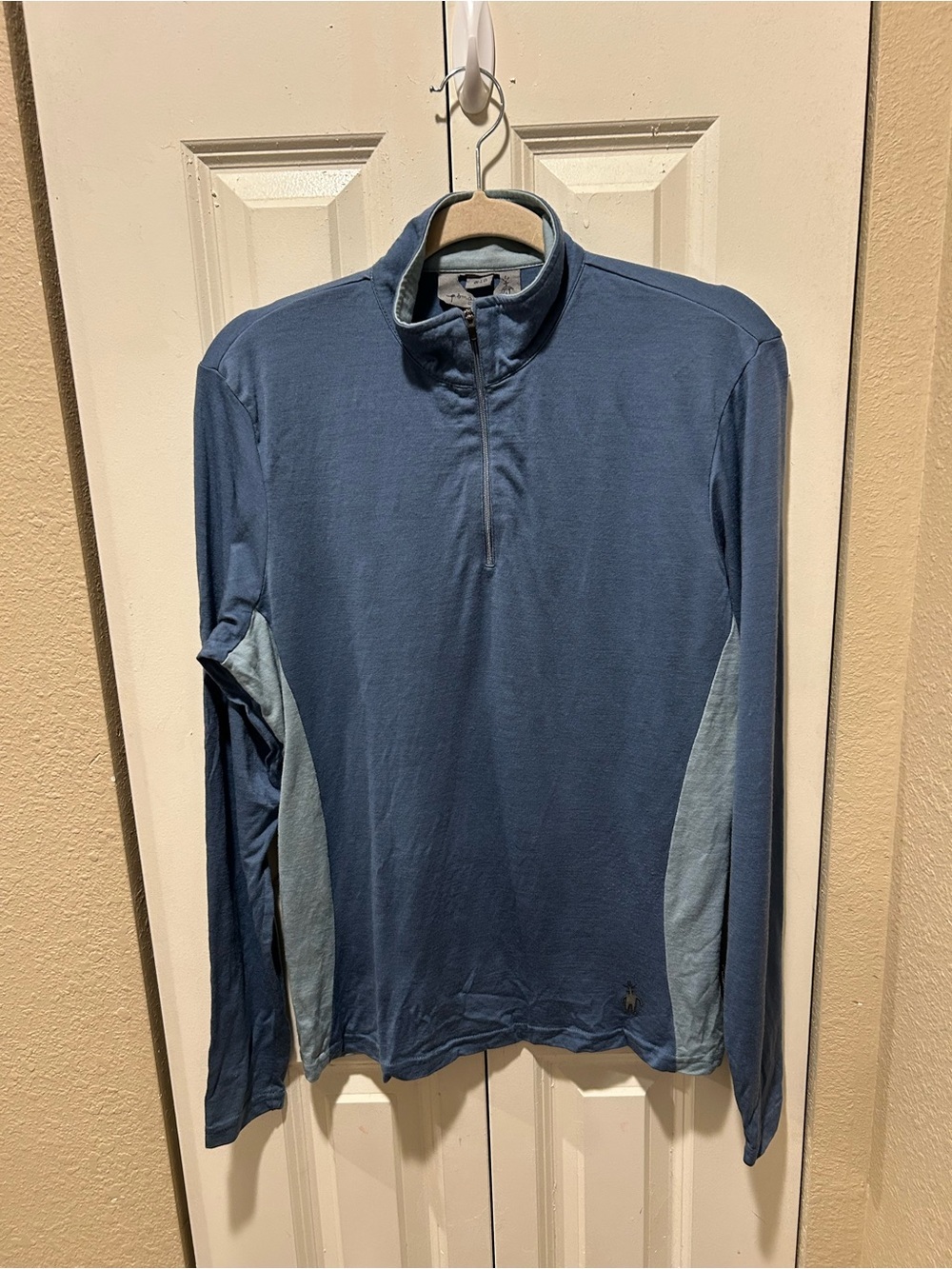 Smartwool Women’s Merino Wool 100% 1/4 Zip Base Layer Midweight Thermal Top,L